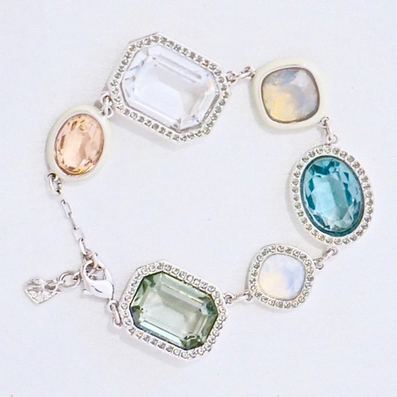 Swarovski Jewelry - SWAROVSKI~meteor~CRYSTAL BRACELET~SILVER/MULTI